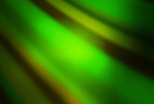 Vettore Verde Scuro Sfocato Texture Brillante Nuova Illustrazione Colori Stile — Vettoriale Stock