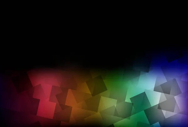 Σκούρο Πολύχρωμο Διανυσματικό Φόντο Ρόμβο Αφηρημένη Κλίση Εικονογράφηση Ορθογώνια Μοτίβο — Διανυσματικό Αρχείο