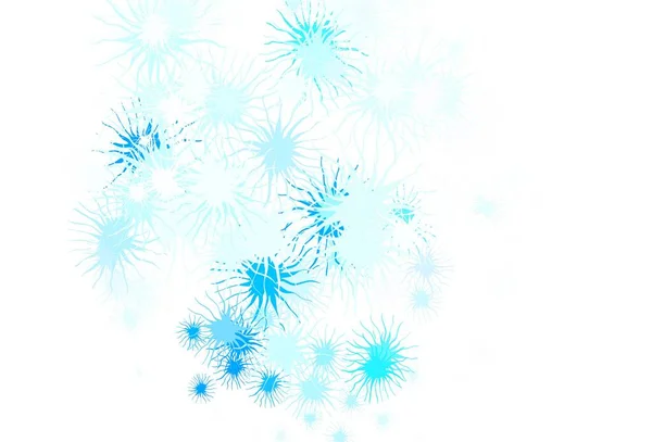 Light Blue Векторний Шаблон Хаотичними Формами Ілюстрація Барвистими Градієнтними Формами — стоковий вектор