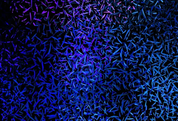 Koyu pembe, parlak çizgili mavi vektör arkaplan. Bulanık arkaplanda gradyanı olan çizgiler. Reklamlar, posterler, afişler için desen.