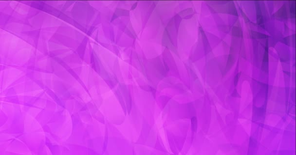 Muestra de vídeo púrpura claro en bucle 4K con formas abstractas. — Vídeo de stock