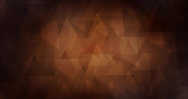 4K kare biçiminde koyu kahverengi animasyon.