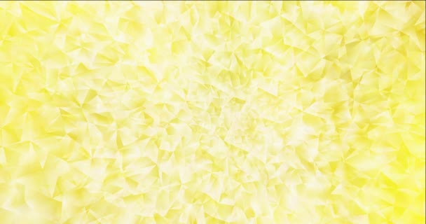 Presentación de diapositivas en movimiento animado amarillo claro en bucle 4K. — Vídeo de stock