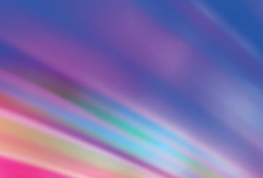 Açık Pembe, Mavi Vektör soyut düzeni. Parlak renkli bir illüstrasyon. Web siteniz için bulanık tasarım.