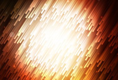 Keskin çizgileri olan koyu turuncu vektör deseni. Bulanık arkaplanda gradyanı olan çizgiler. Güzel geçmişiniz için şablon.