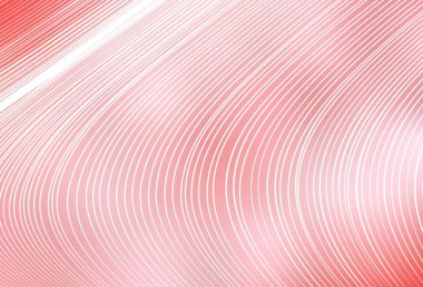 Keskin çizgileri olan açık kırmızı vektör deseni. Çizgilerle modern geometrik soyut çizim. Reklam, kitapçıklar, broşürler için desen.