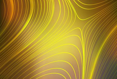 Koyu yeşil, sarı vektör bulanık ve renkli desen. Renkli soyut çizimler ve gradyan. İşiniz için en iyi bulanık tasarım..