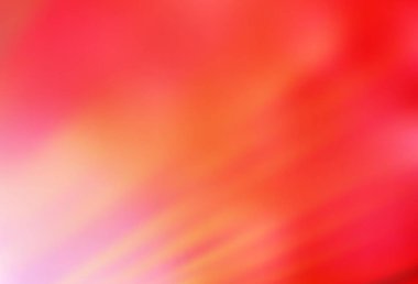 Açık Kırmızı, Sarı vektör soyut düzeni. Gradyan ile modern soyut çizim. Marka kitabı için zarif bir arkaplan.