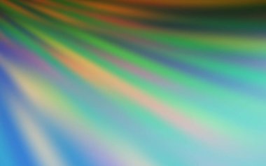 Açık mavi, renkli çizgileri olan yeşil vektör dokusu. Renkli çubuklarla, soyut çizimler. Güzel geçmişiniz için şablon.