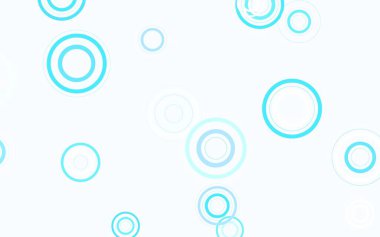 Açık mavi, benekli yeşil vektör arkaplan. Bulanık dekoratif tasarım baloncuklu soyut tarzda. Duvar kağıtlarının dokusu için desen.