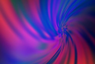 Açık mavi, kırmızı vektör parlak şablonu bulanıklaştırdı. Eğilimli zarif, parlak bir çizim. İşiniz için yeni tasarım.