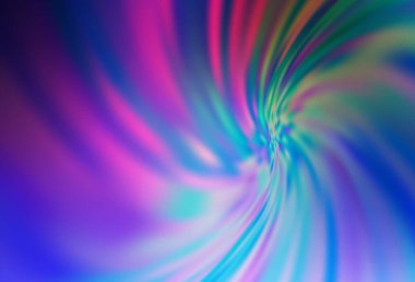 Koyu pembe, mavi vektör bulanık desen. Renkli soyut çizimler ve gradyan. İşiniz için yepyeni bir tasarım..