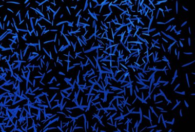 Renkli çizgileri olan koyu mavi vektör dokusu. Renkli çubuklarla, soyut çizimler. Reklamınız, posteriniz, afişiniz için en iyi tasarım.