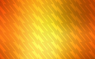 Düz çizgileri olan hafif turuncu vektör düzeni. Soyut şablon üzerinde çizgileri olan renkli, parlak bir illüstrasyon. Reklamlar, posterler, afişler için desen.