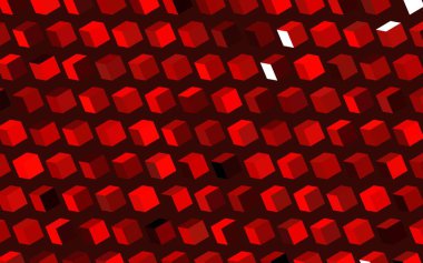 Çizgileri, dikdörtgenleri olan koyu kırmızı vektör düzeni. Dikdörtgen şekilli soyut çizimler. İniş sayfası için modern şablon.