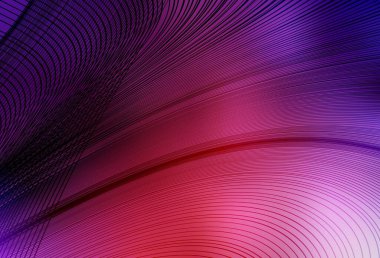 Açık Pembe, kırmızı çizgili vektör arkaplan. Değişken çizgileri olan renkli soyut çizimler. Cep telefonu ekranları için arkaplan.