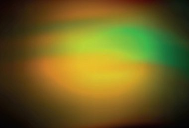 Koyu yeşil, sarı vektör modern zarif arka plan. Görüntü stili ve gradyanı olan yeni renkli çizimler. İş tasarımınız için yeni biçim.