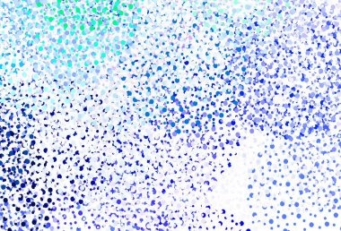 Açık pembe, diskli yeşil vektör dokusu. Renkli su damlaları olan modern soyut çizimler. Reklamlar, broşürler için desen.