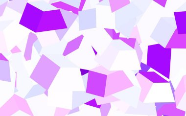 Açık mavi, rastgele şekilli kırmızı vektör deseni. Rastgele şekillerle soyut tarzda dekoratif tasarım. Web siteniz için basit tasarım.