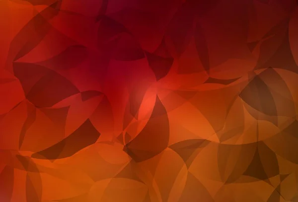 Тёмный Красный Вектор Абстрактный Многоугольный Шаблон Творческая Иллюстрация Полутоновом Стиле — стоковый вектор