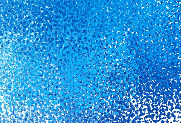 Hellblaues Vektorlayout Mit Kreisformen Schöne Farbige Illustration Mit Verschwommenen Kreisen — Stockvektor