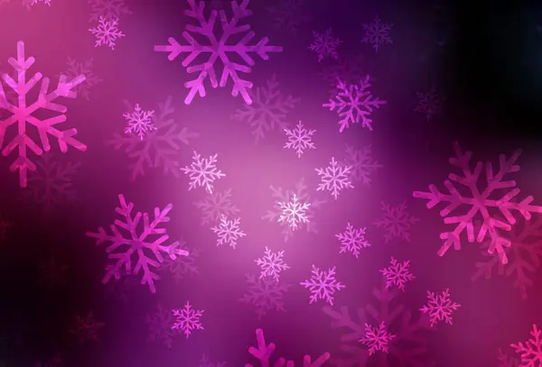 Violet Foncé Texture Vectorielle Rose Dans Style Anniversaire Illustration Colorée — Image vectorielle