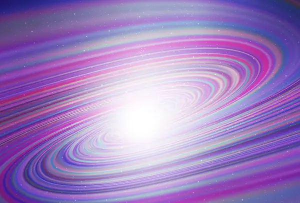Light Purple Vector Texture Milky Way Stars Modern Abstract Illustration — Stock Vector