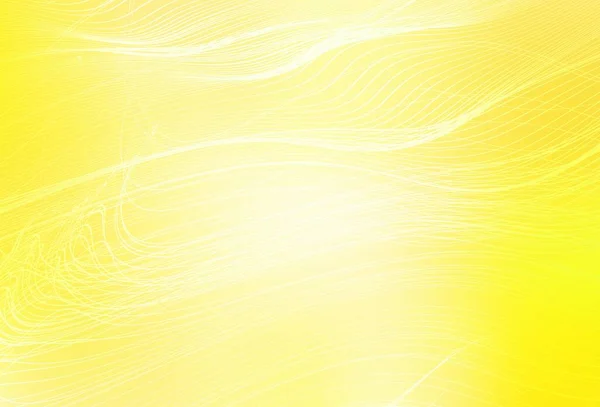 Vecteur Jaune Clair Mise Page Abstraite Brillant Une Élégante Illustration — Image vectorielle