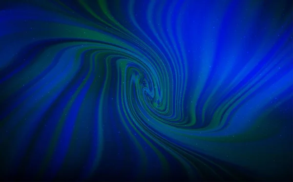 Sötét Kék Vektor Sablon Űrcsillagokkal Ragyogó Színes Illusztráció Fényes Csillagászati — Stock Vector