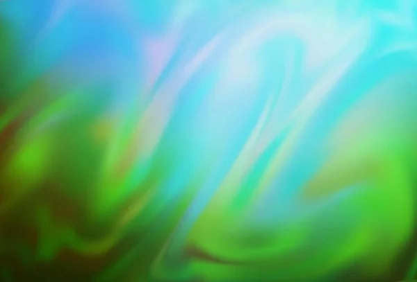 Ανοιχτό Μπλε Πράσινο Διάνυσμα Μοντέρνο Κομψό Φόντο Πολύχρωμη Απεικόνιση Αφηρημένο — Διανυσματικό Αρχείο