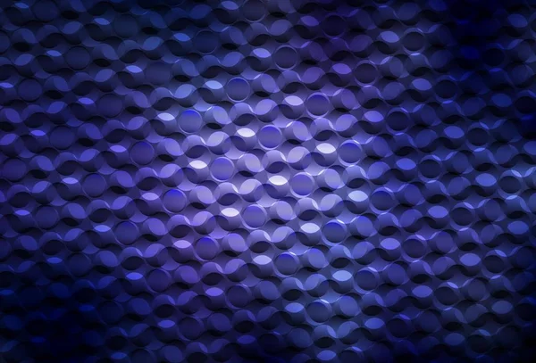 Темно Фіолетова Векторна Текстура Дисками Блискуча Абстрактна Ілюстрація Розмитими Краплями — стоковий вектор