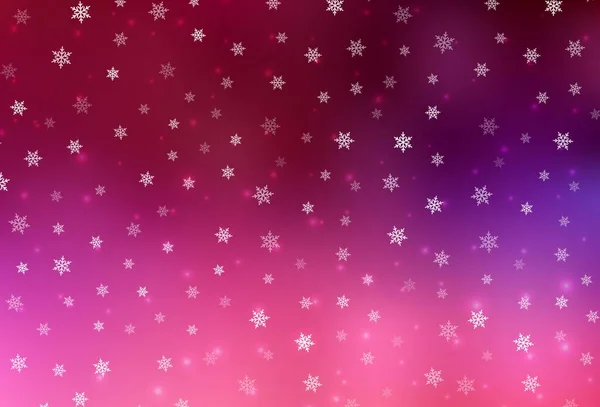 Violet Foncé Motif Vectoriel Rose Dans Style Noël Illustration Gradient — Image vectorielle