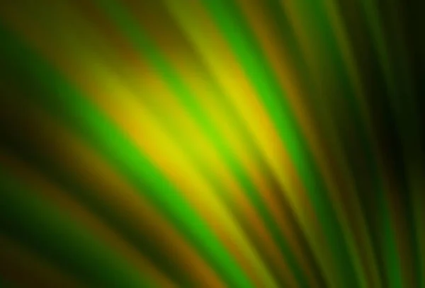 Vector Verde Oscuro Diseño Borroso Abstracto Una Elegante Ilustración Brillante — Vector de stock