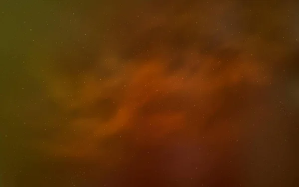Светло Оранжевый Вектор Космическими Звездами Космические Звезды Размытом Абстрактном Фоне — стоковый вектор