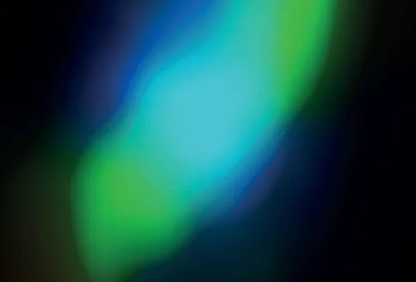 Blu Scuro Giallo Vettore Astratto Layout Offuscata Illustrazione Astratta Colorata — Vettoriale Stock