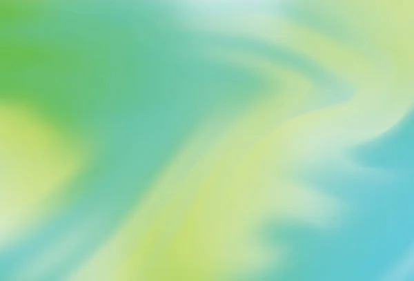 Hellgrüner Vektor Verschwimmt Helle Vorlage Leuchtend Bunte Illustration Smartem Stil — Stockvektor