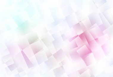 Light Pink, Yellow vector gradient triangles pattern. Glitter abstract illustration with an elegant triangles. Template for cell phone's backgrounds.