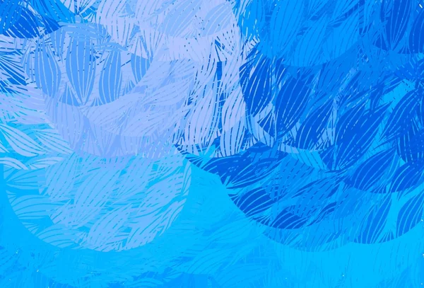 Светло Синий Векторный Фон Цветами Простая Красочная Иллюстрация Абстрактными Градиентными — стоковый вектор