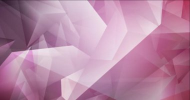 4K çokgen şekilli Dark Purple ve Pembe video döngüsü. Gradyanı olan modern soyut animasyon. Mobil uygulamalar için şarjör  