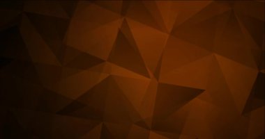 4K çokgen şekilli çok renkli video döngüsü. Gradyanı olan modern soyut animasyon. Mobil uygulamalar için şarjör  