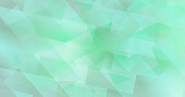 4K çokgen şekilli çok renkli video döngüsü. Gradyanı olan modern soyut animasyon. Mobil uygulamalar için şarjör  