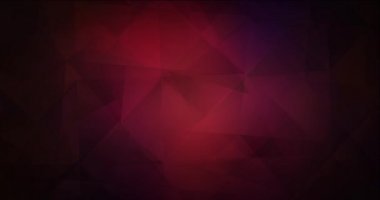 4K çokgen şekilli çok renkli video döngüsü. Gradyanı olan modern soyut animasyon. Mobil uygulamalar için şarjör  