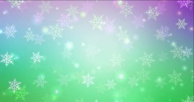 Xmas temalı 4K çok renkli video döngüsü. Gradyanı olan modern soyut animasyon. Mobil uygulamalar için şarjör 