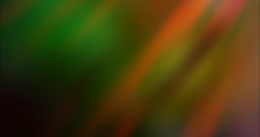 4K koyu yeşil ve kırmızı videoları bulanık malzemelerle donatıyor. Gradyanı olan modern soyut animasyon. Mobil uygulamalar için şarjör 