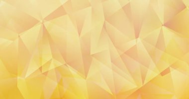 4K çokgen şekilli çok renkli video döngüsü. Gradyanı olan modern soyut animasyon. Mobil uygulamalar için şarjör  