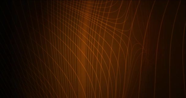Looping Dark Brown Video Mit Unscharfem Material Moderne Abstrakte Animation — Stockvideo