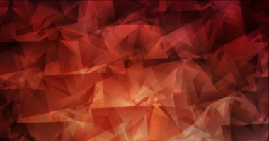 4K çokgen şekilli çok renkli video döngüsü. Gradyanı olan modern soyut animasyon. Mobil uygulamalar için şarjör  