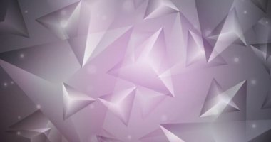 4K koyu pembe çokgen akış videosu.