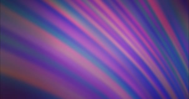 4K Schleife dunkel lila glatte abstrakte Unschärfe Filmmaterial. — Stockvideo