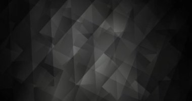 4K çokgen biçiminde koyu gri görüntü döngüsü.